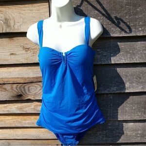 Blue tankini Swimsuit